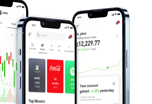 Guia completo para você Criar sua conta na Etoro e Investir em Criptomoedas e Ações