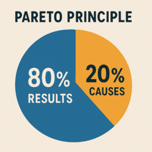 O que é o Princípio de Pareto e como ele influencia na sua vida