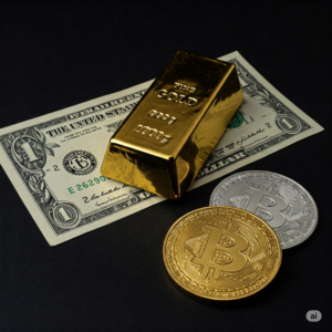 Qual é o melhor ativo de proteção, dólar, ouro ou bitcoin?