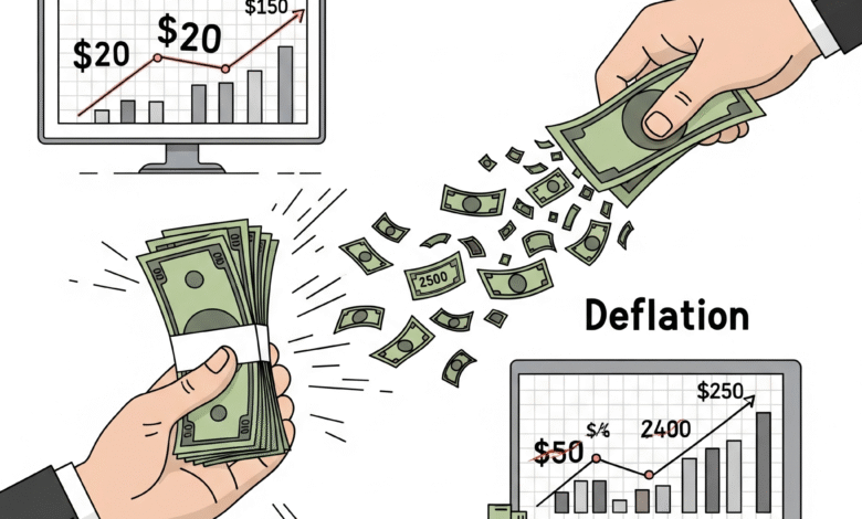 O que é deflação e por que pode ser tão perigosa quanto a inflação