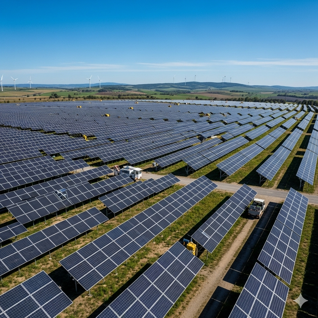 Brasil bate recorde histórico de energia solar e eólica: o que muda para sua conta de luz e para os investidores