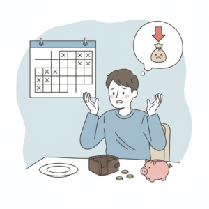 Por que o salário acaba antes do mês