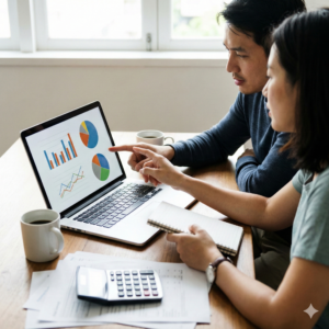 Como organizar as finanças após o casamento