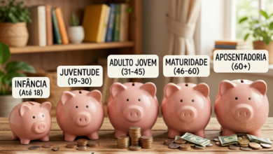Quanto dinheiro você precisa ter guardado em cada idade