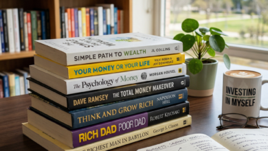 5 livros que ensinam o que a escola nunca ensinou sobre dinheiro