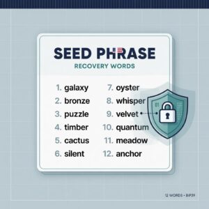 Erro #1 – Não proteger corretamente a seed phrase