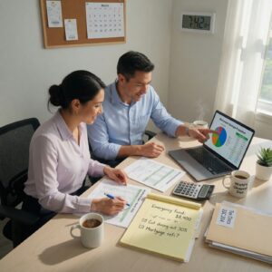 Plano simples para organizar las finanças do casal