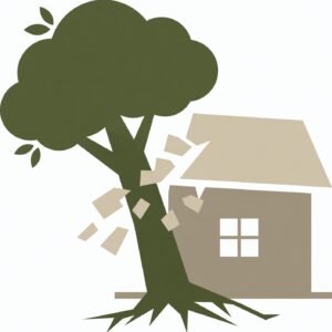 Quais danos uma árvore pode causar a uma residência