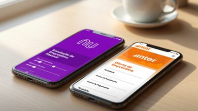 Nubank ou Banco Inter: qual oferece o melhor empréstimo?