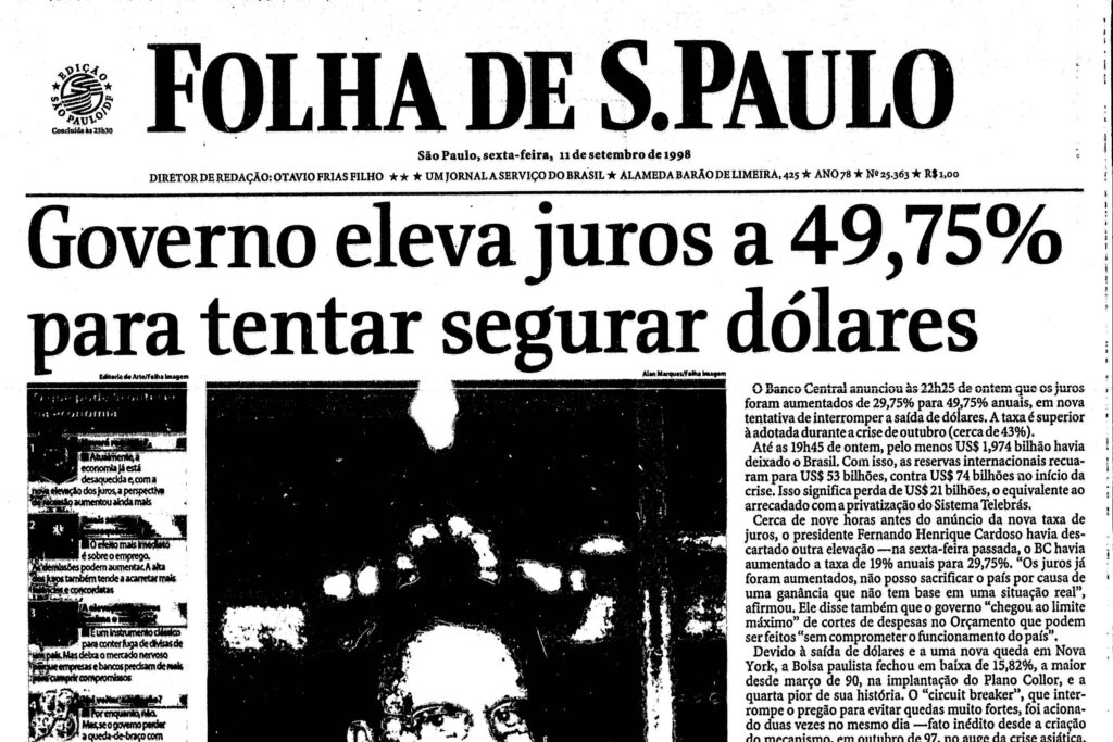 A Crise de 1998 e a Importância das Quedas