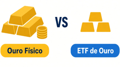 Ouro físico vs. ETF de ouro