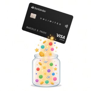 Como funciona o programa de pontos do Santander Unlimited